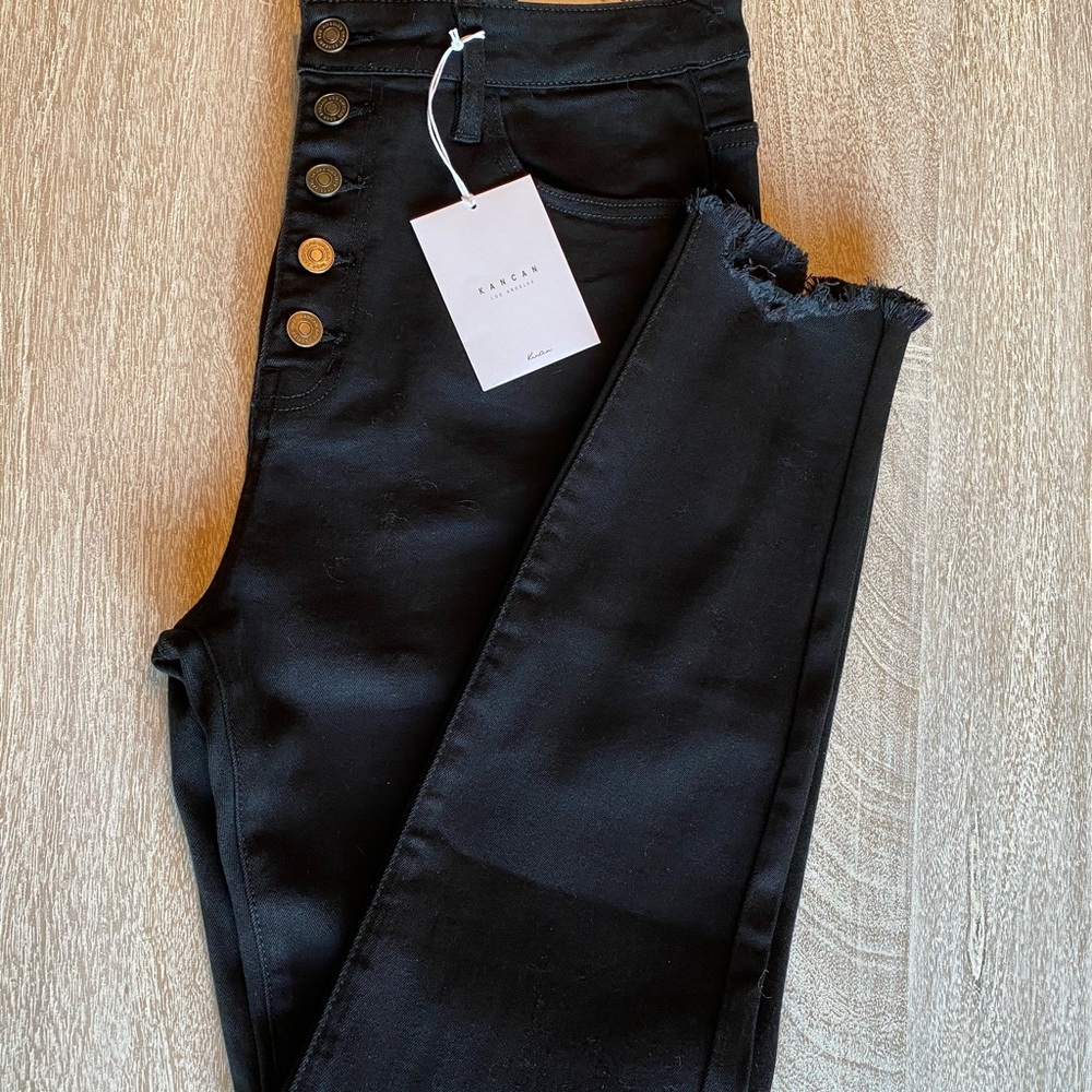 KanCan Black High Rise Jeans